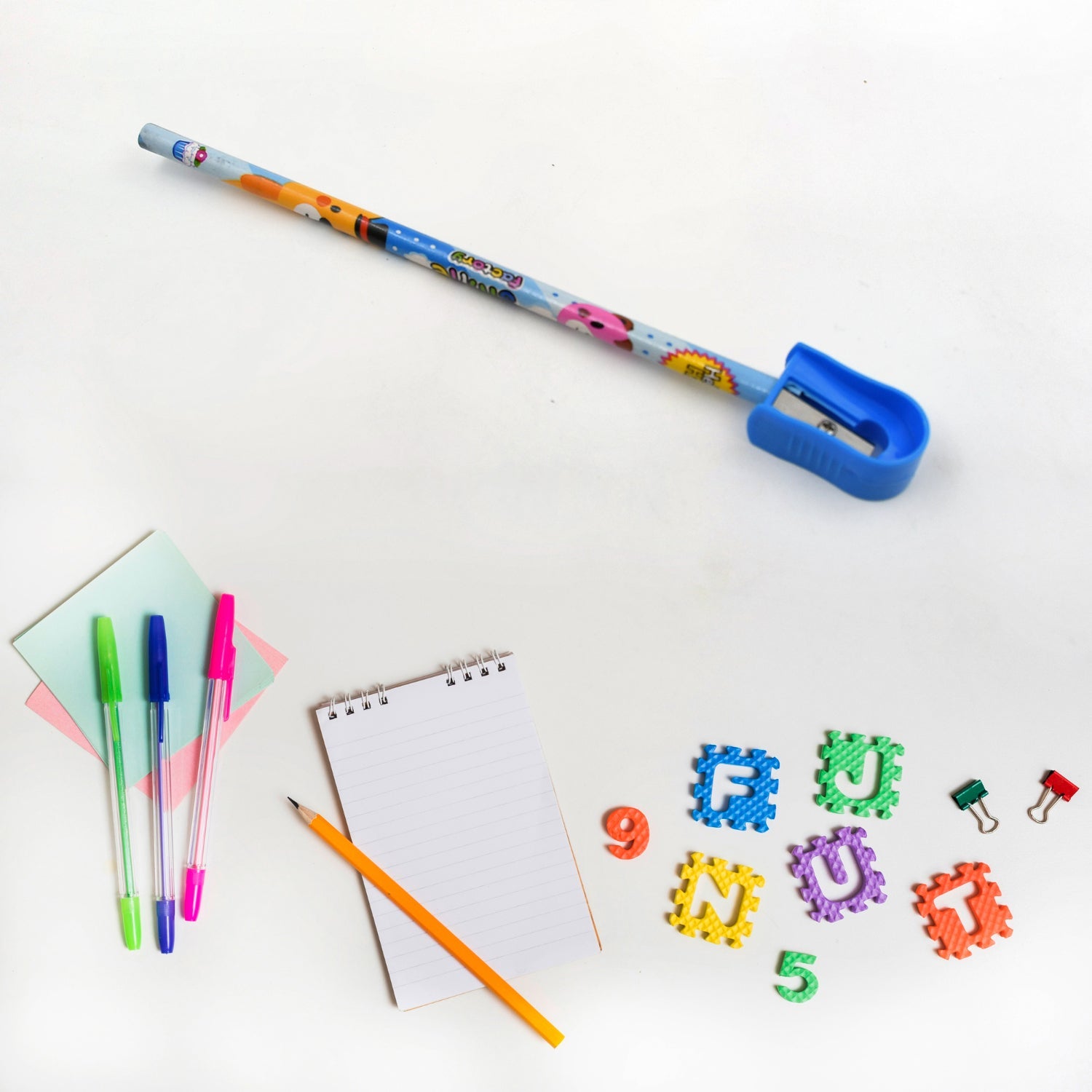 17578 Stationery Kit for Kids - Stationery Set, Includes Wooden Pencil, Sharpener, Pencil and Eraser Set, Birthday Return Gift for Kids, Boys, Girls, 2 Pencil, 1 Scale, 1 Notebook,1 Sharpener, 1 Eraser & With Zip Bag (6 Pcs Set) 17578 Stationery Kit for Kids - Stationery Set, Includes Wooden Pencil, Sharpener, Pencil and Eraser Set, Birthday Return Gift for Kids, Boys, Girls, 2 Pencil, 1 Scale, 1 Notebook,1 Sharpener, 1 Eraser & With Zip Bag (6 Pcs Set)